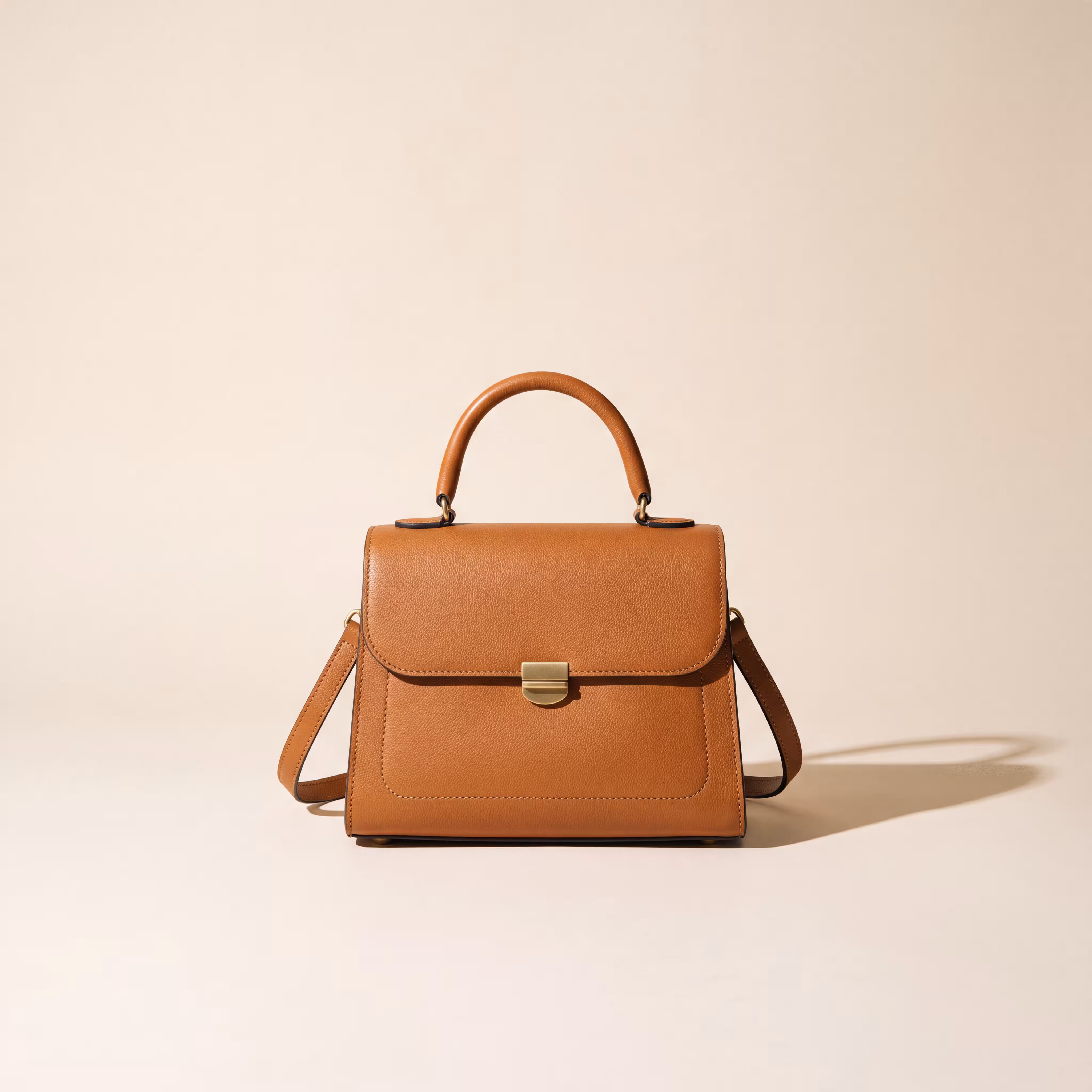 Leather bag, studio